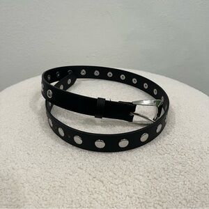 H&M Faux Leather Studded Belt